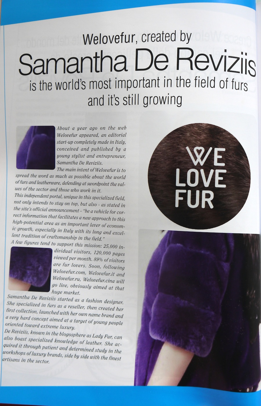 lady fur pagin edizioni trends welovefur