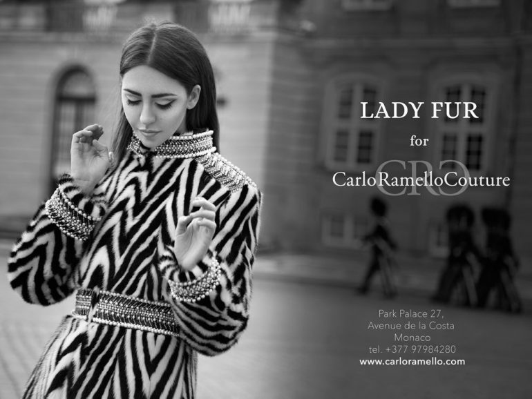 lady fur for carlo ramello monte carlo