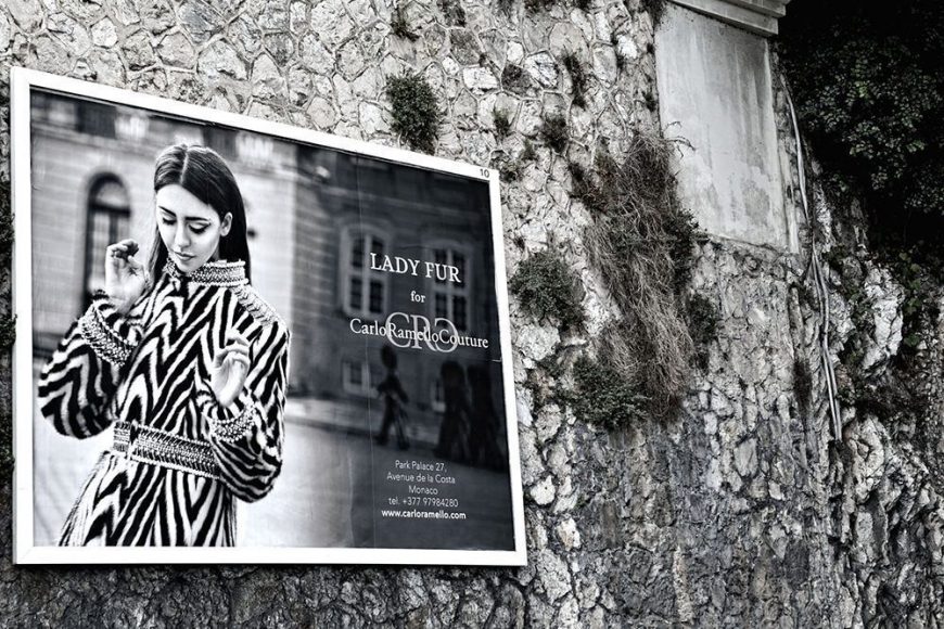 Carlo Ramello Lady Fur Campaign