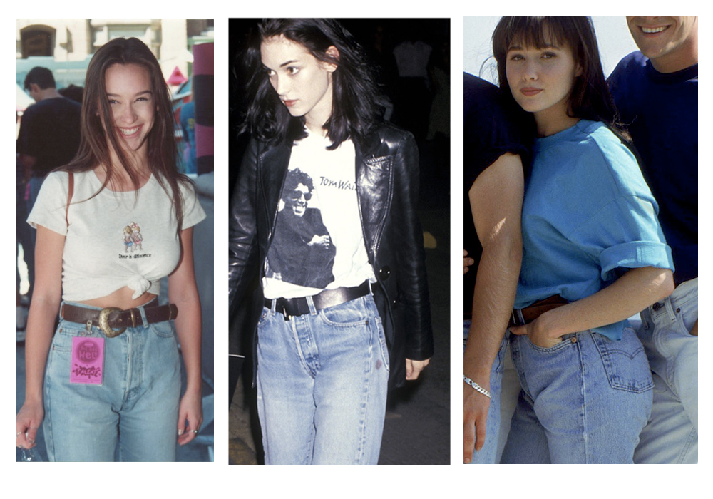 90s fashion jeans