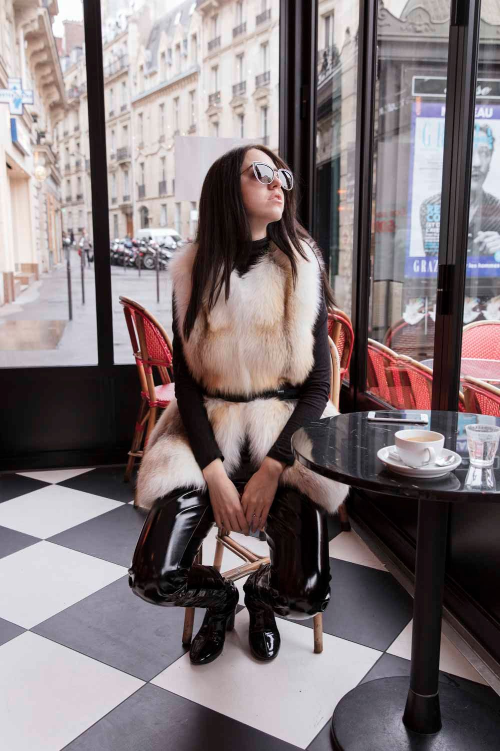 lady fur rachel coat